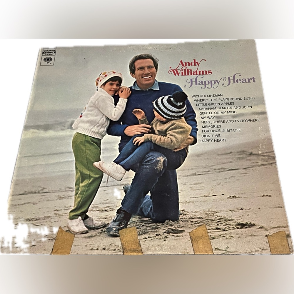 Andy Williams Happy Heart Vinyl Album